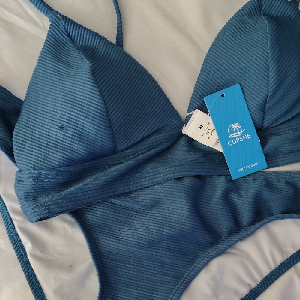 Cupshe Blue Bikini Medium
